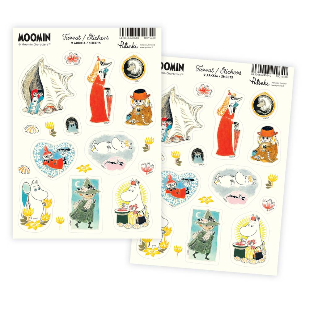 Moomin Scrap Stickers A5 2set - The Official Moomin Shop
