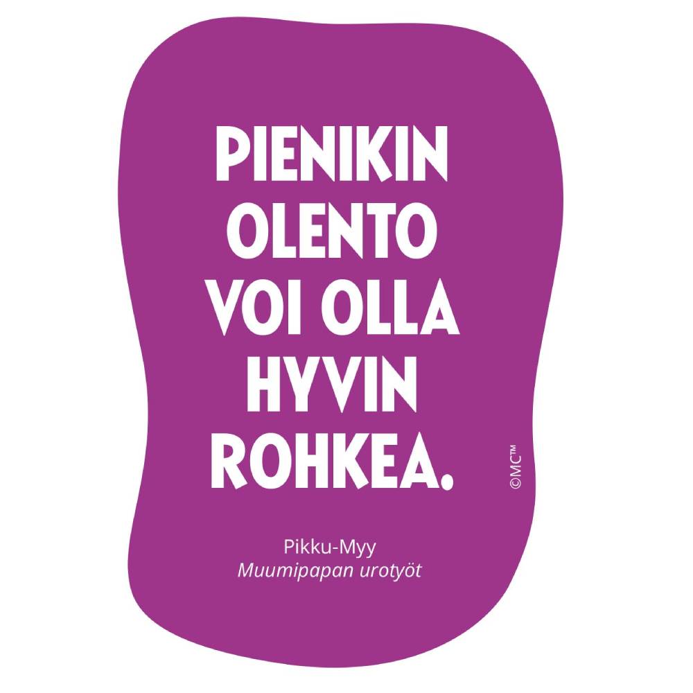 Little My Small Creature Vinyl Sticker - The Official Moomin Shop