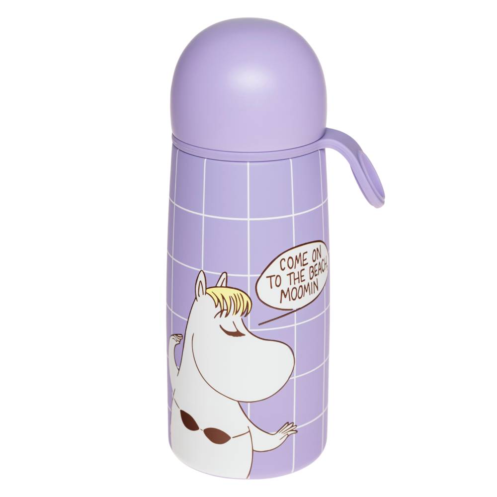 Snorkmaiden Thermal Bottle 0.45L Lilac - The Official Moomin Shop