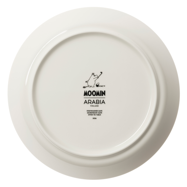 Moomin Holiday Rush Plate 19cm - The Official Moomin Shop