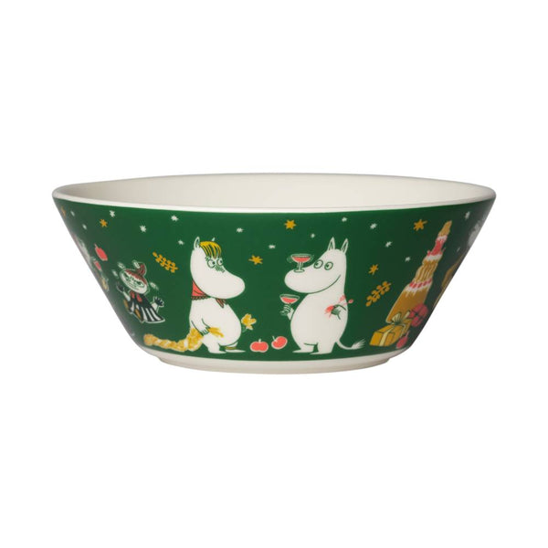 Moomin Gift Of Love Bowl 15cm Green - The Official Moomin Shop