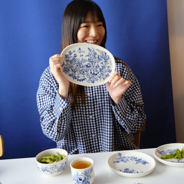 Moomin Haru Serving Plate 17cm - The Official Moomin Shop