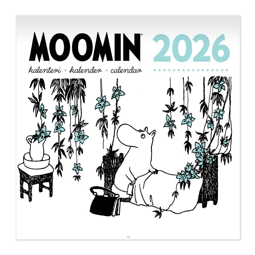 Moominmamma Jungle Wall Calendar 2026 - The Official Moomin Shop