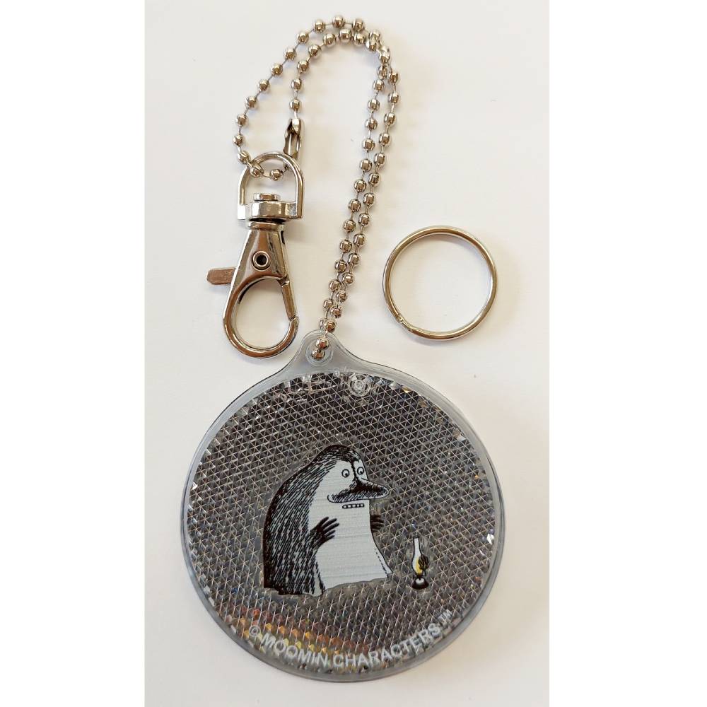 The Groke Reflector Round - The Official Moomin Shop