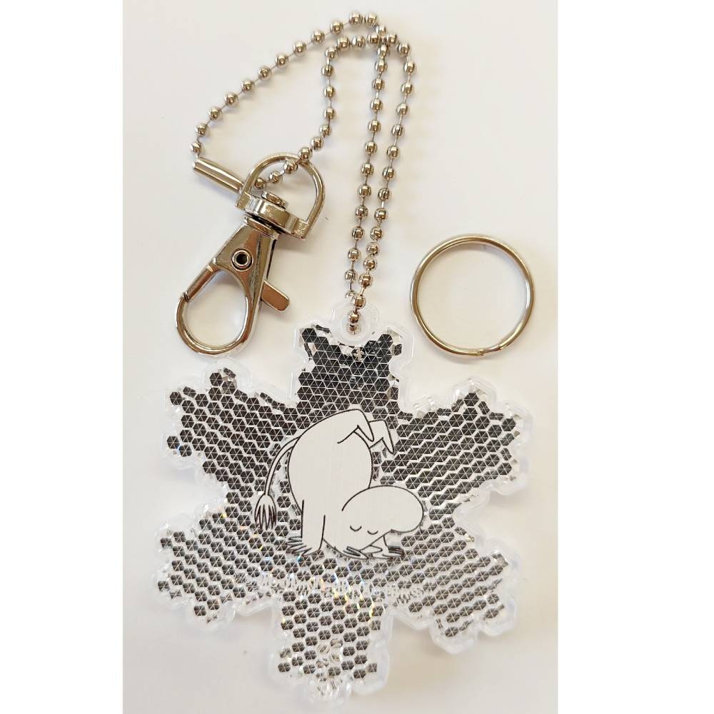 Moomintroll Reflector Snowflake - The Official Moomin Shop