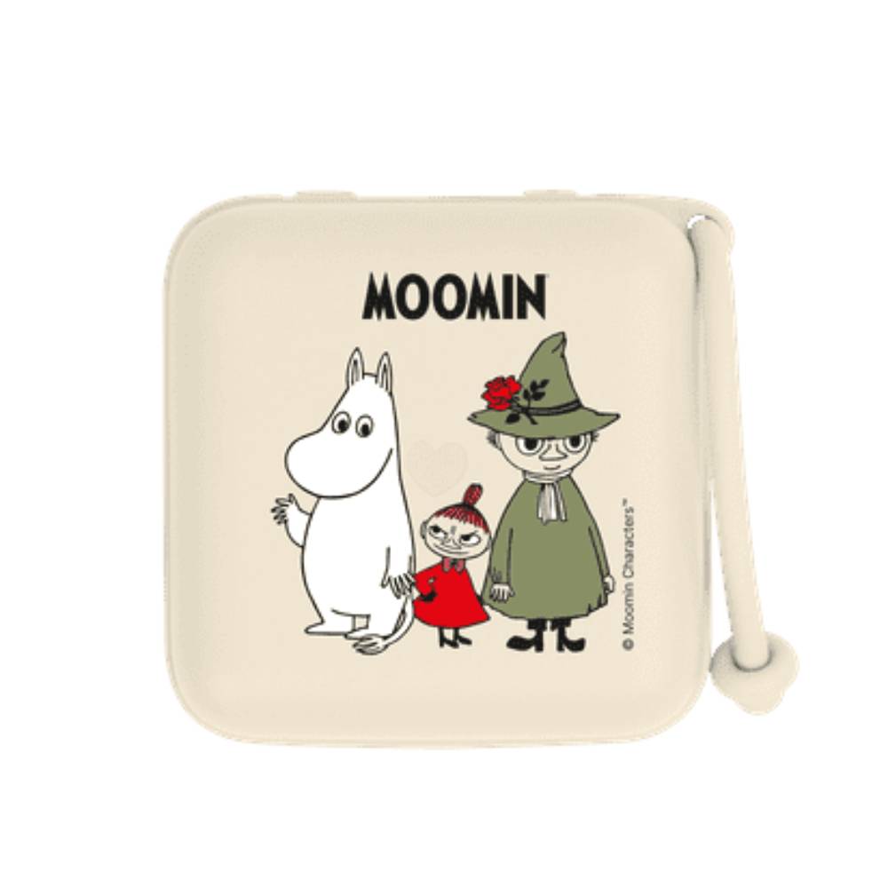 Moomin Friends Pacifier Box Ivory - The Official Moomin Shop