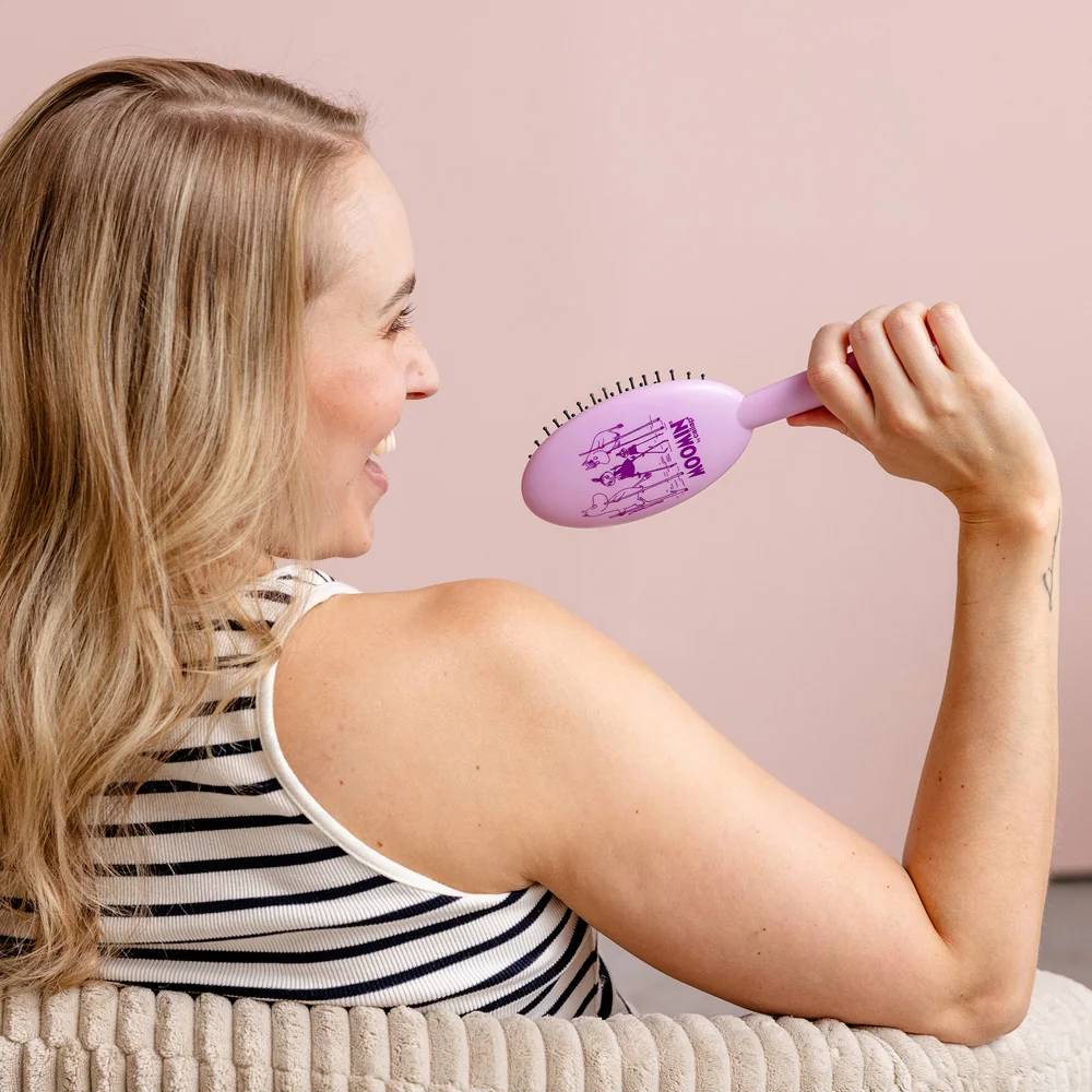 Moomin Hairbrush Lilac - The Official Moomin Shop