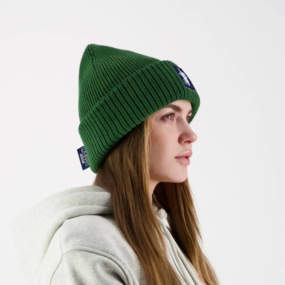 Moomintroll Reflecting Beanie Green - The Official Moomin Shop