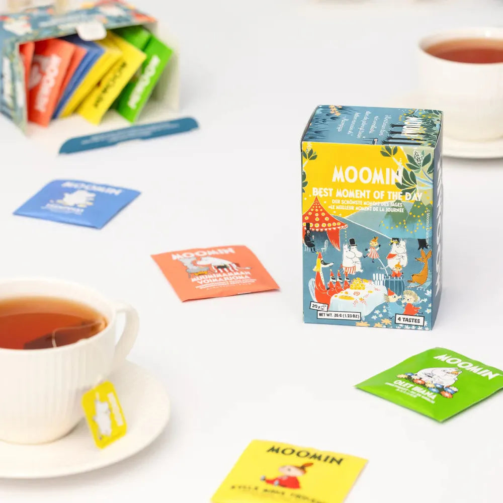 Moomin Best Moment of the Day Bagged Tea 20-pack - The Official Moomin Shop