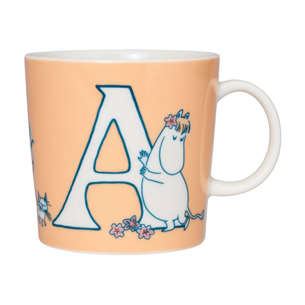 Moomin ABC Mug A 0,4L - The Official Moomin Shop