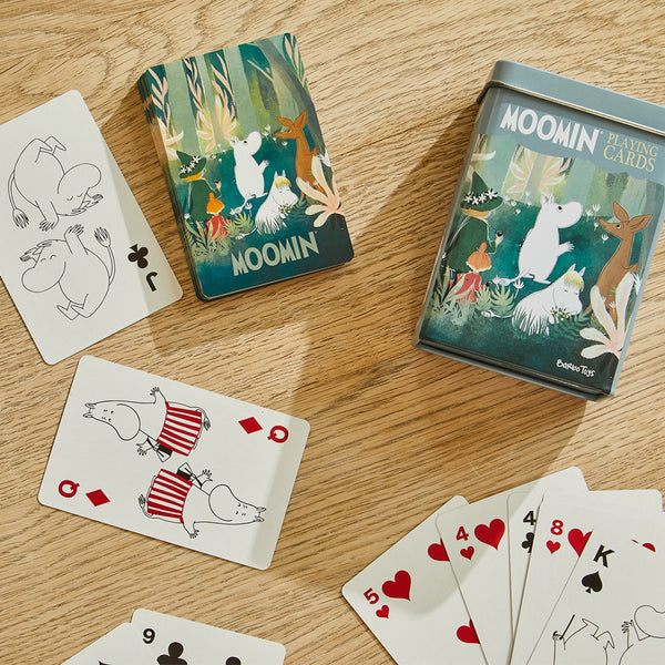 Moomin Forest Playing Cards & Tin - The Official Moomin Shop