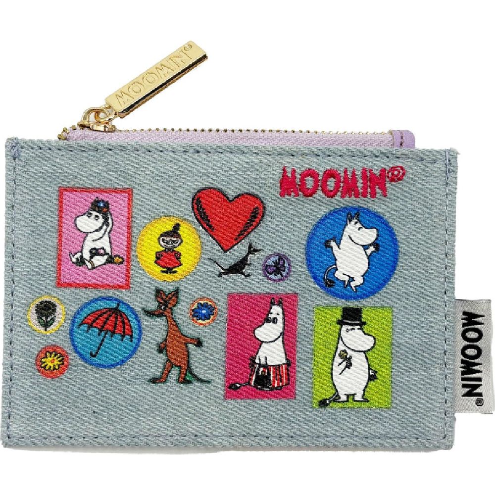 Moomin Denim Zip Purse - The Official Moomin Shop