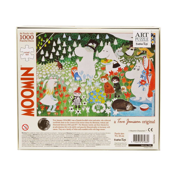Moomin Floral Garden Art Puzzle 1000pcs - The Official Moomin Shop