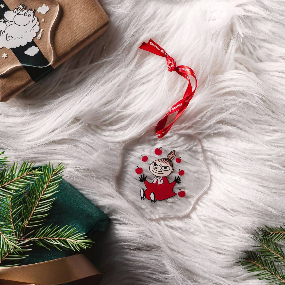 Little My Glass Ornament 8cm - The Official Moomin Shop