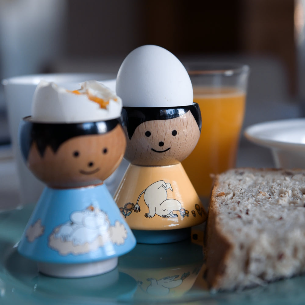 Moomin Bordfolk Egg Cup Optimism - Lucie Kaas - The Official Moomin Shop