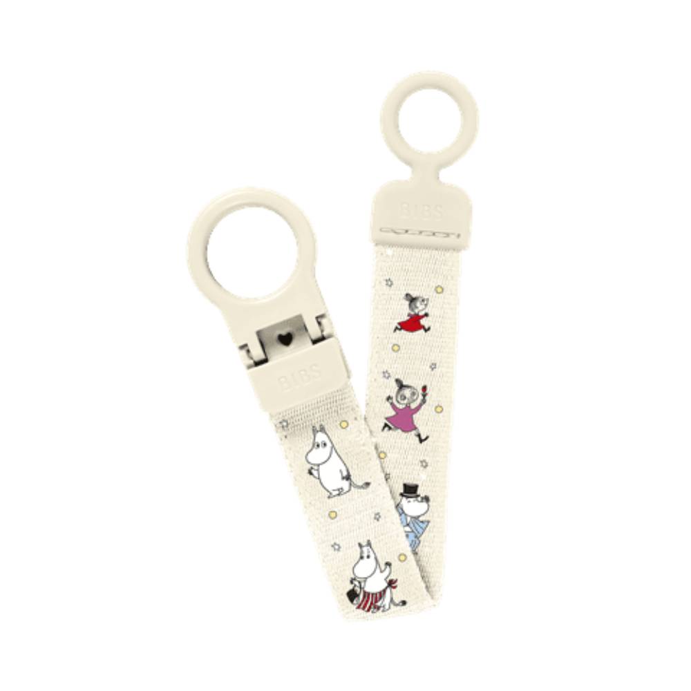 Moomin Friends Pacifier Clip Loop Ivory - The Official Moomin Shop