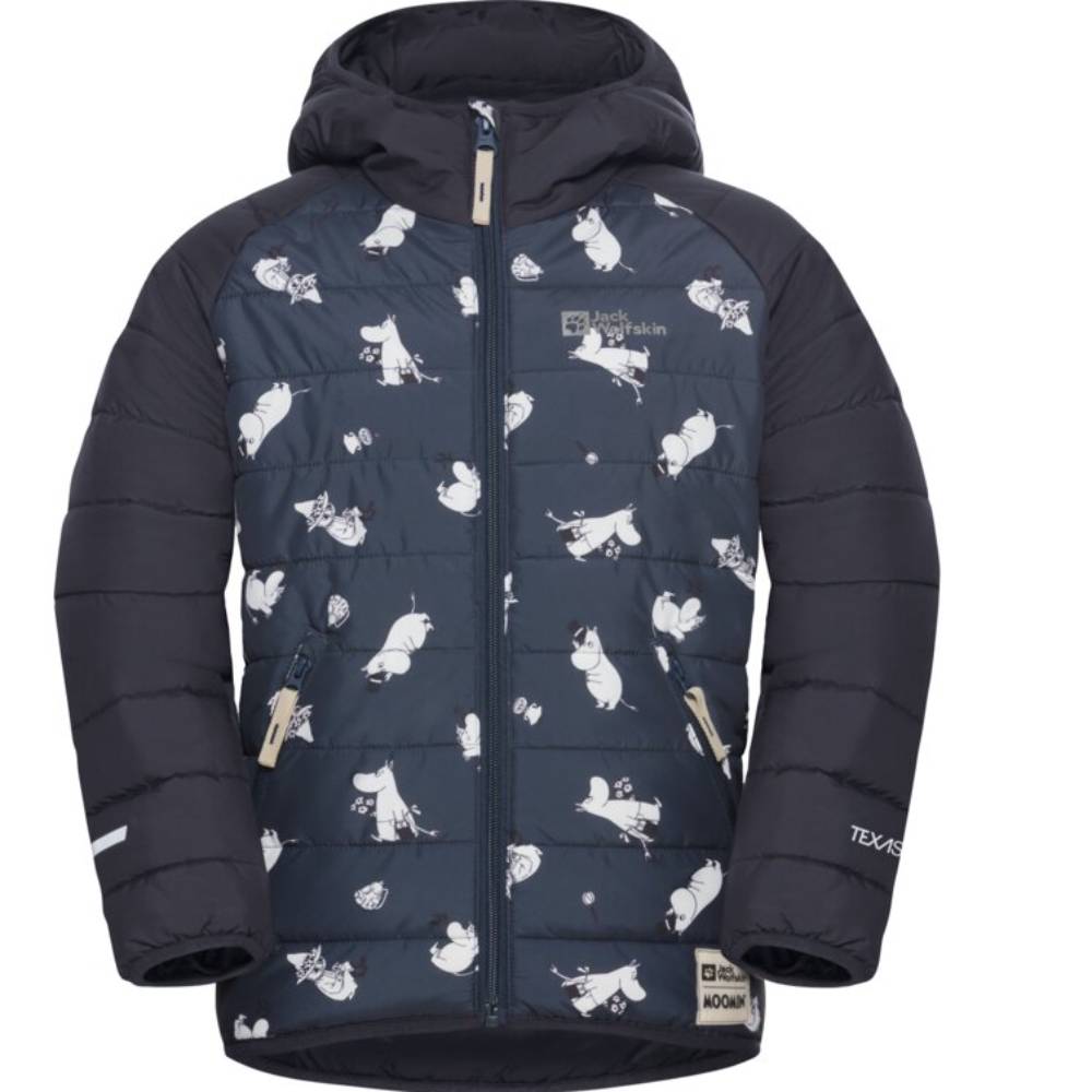 Moomintroll Puffer Jacket Blue - The Official Moomin Shop