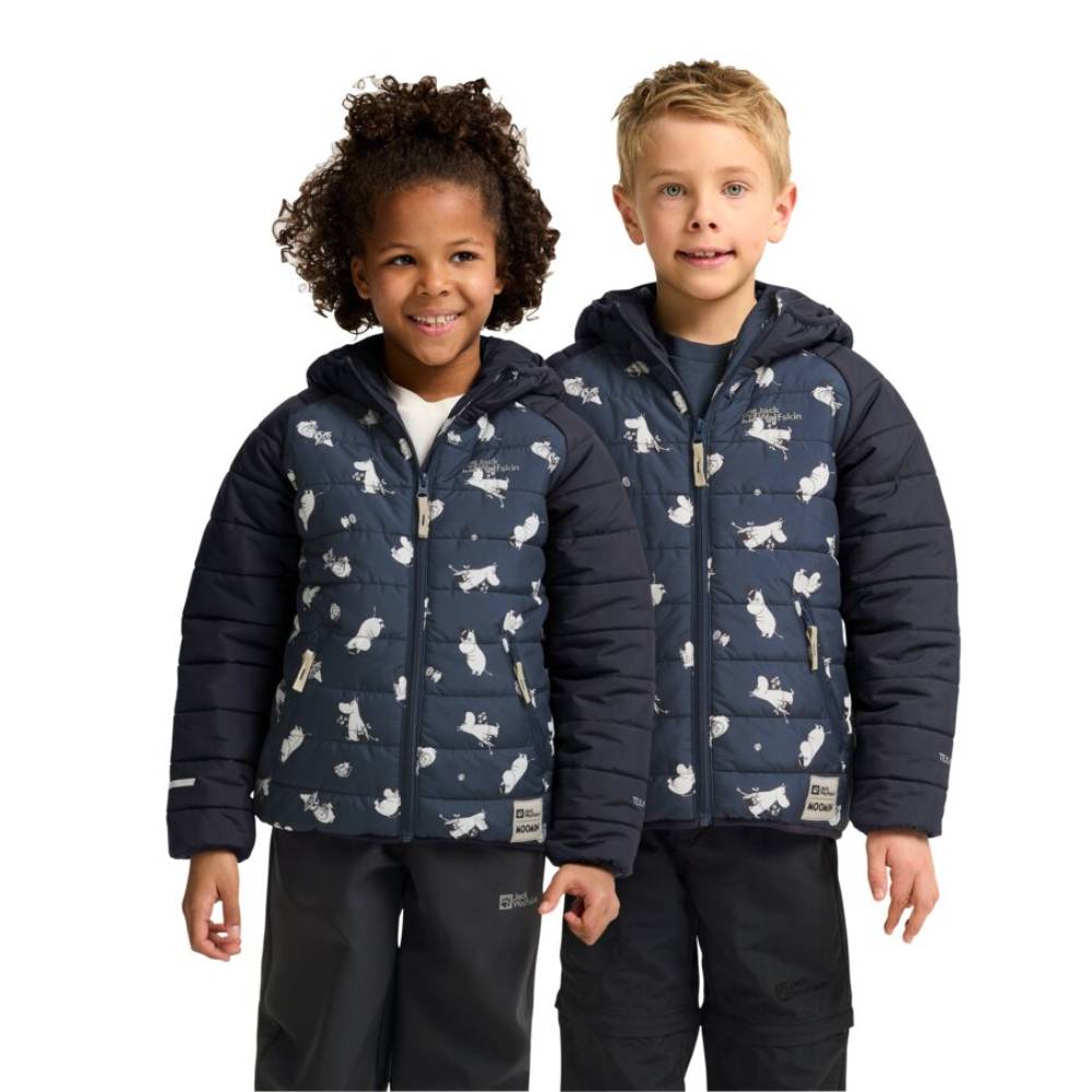 Moomintroll Puffer Jacket Blue - The Official Moomin Shop