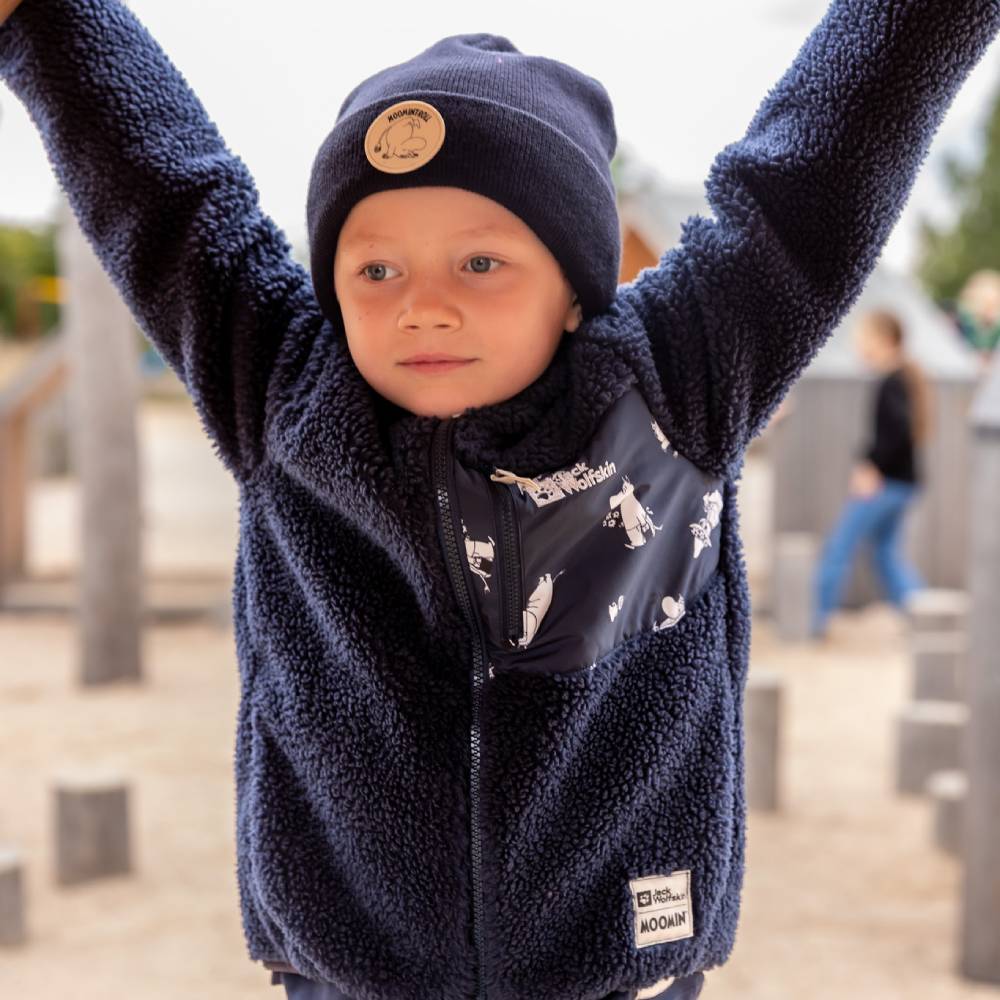 Moomintroll Fleece Jacket Blue - The Official Moomin Shop