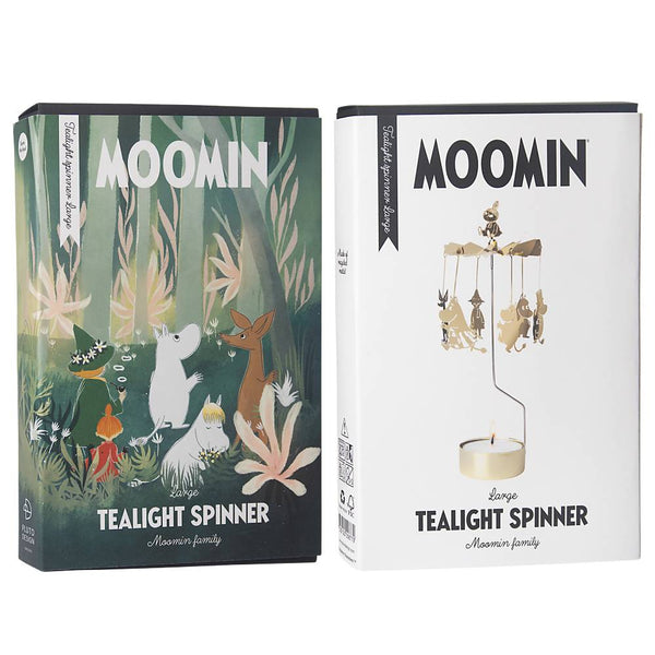 Moomin Family Rotary Candle Holder Gold 24cm - The Official Moomin