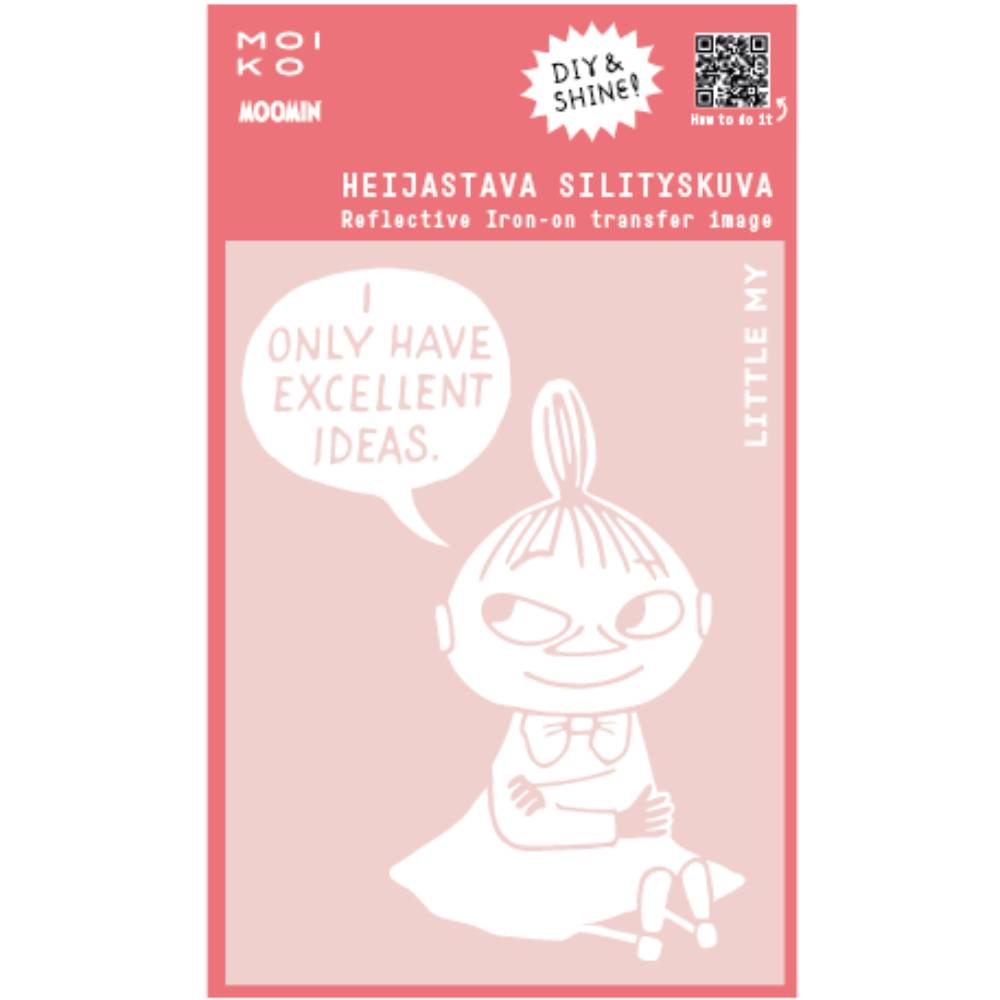 Little My Excellent Reflective Textile Image - The Official Moomin Shop