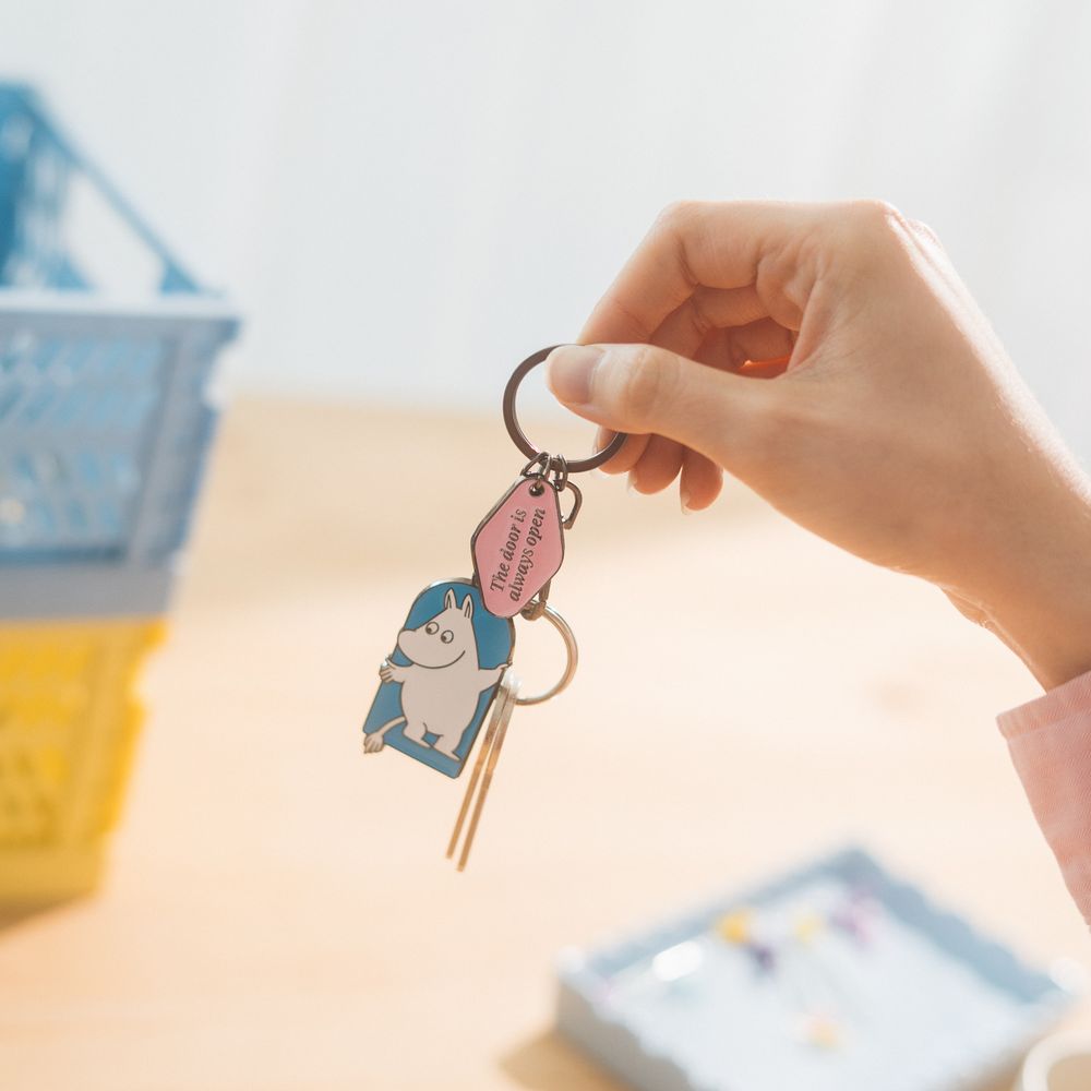 Moomintroll Keyring Blue - The Official Moomin Shop