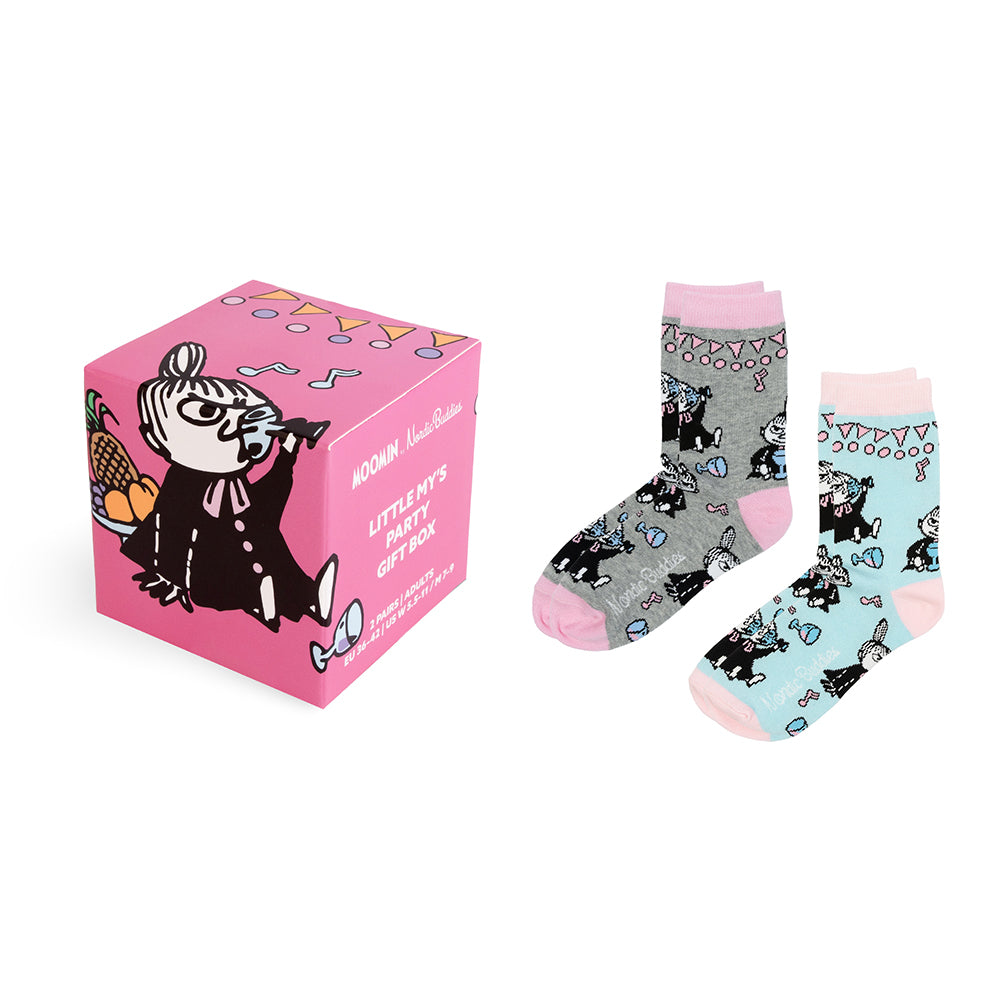 Little My Sock 36-42 Gift Box 2-set - The Official Moomin Shop