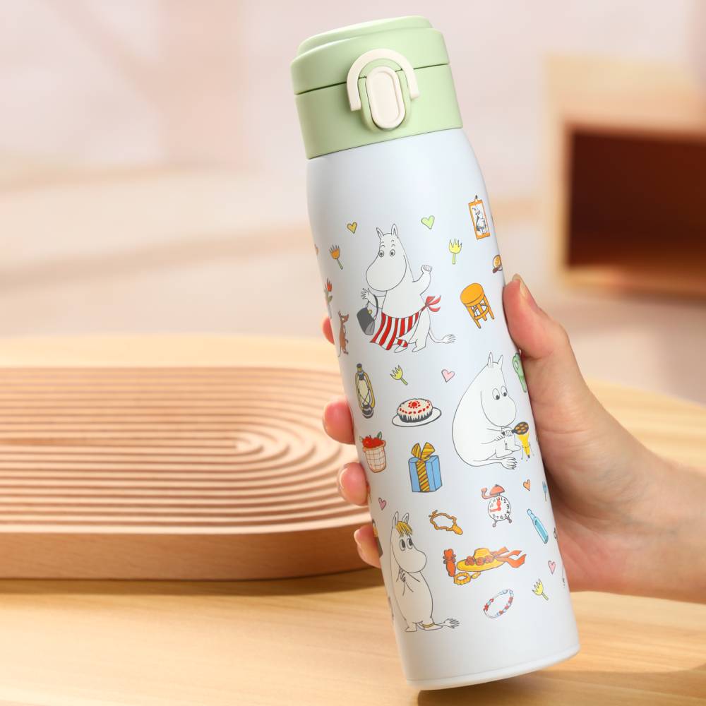 Moomin Birthday Vacuum Cup 450ml - The Official Moomin Shop