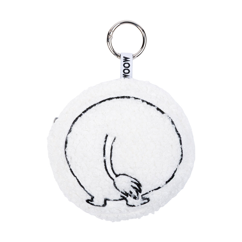 Moomintroll Butt Teddy Pouch White - The Official Moomin Shop