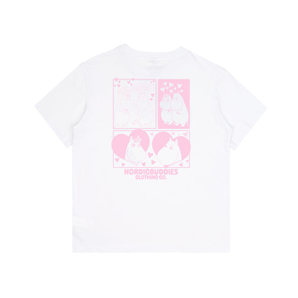 Moomins Love T-Shirt White - The Official Moomin Shop