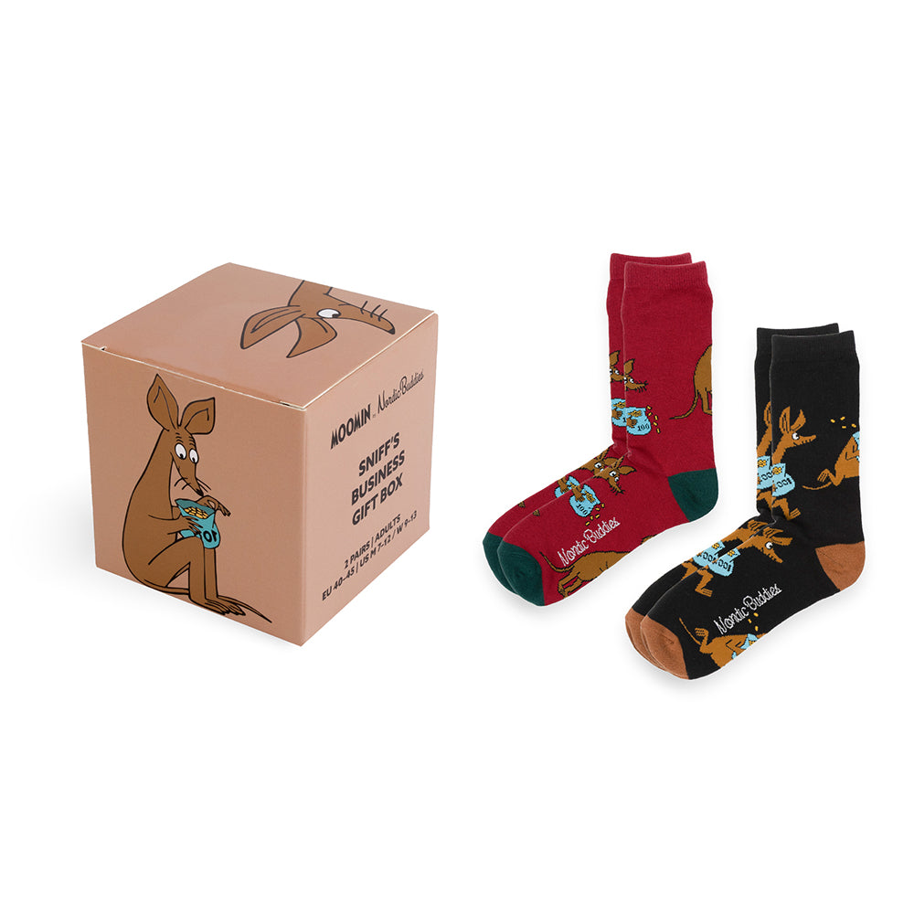 Sniff Sock 40-45 Gift Box 2-set - The Official Moomin Shop