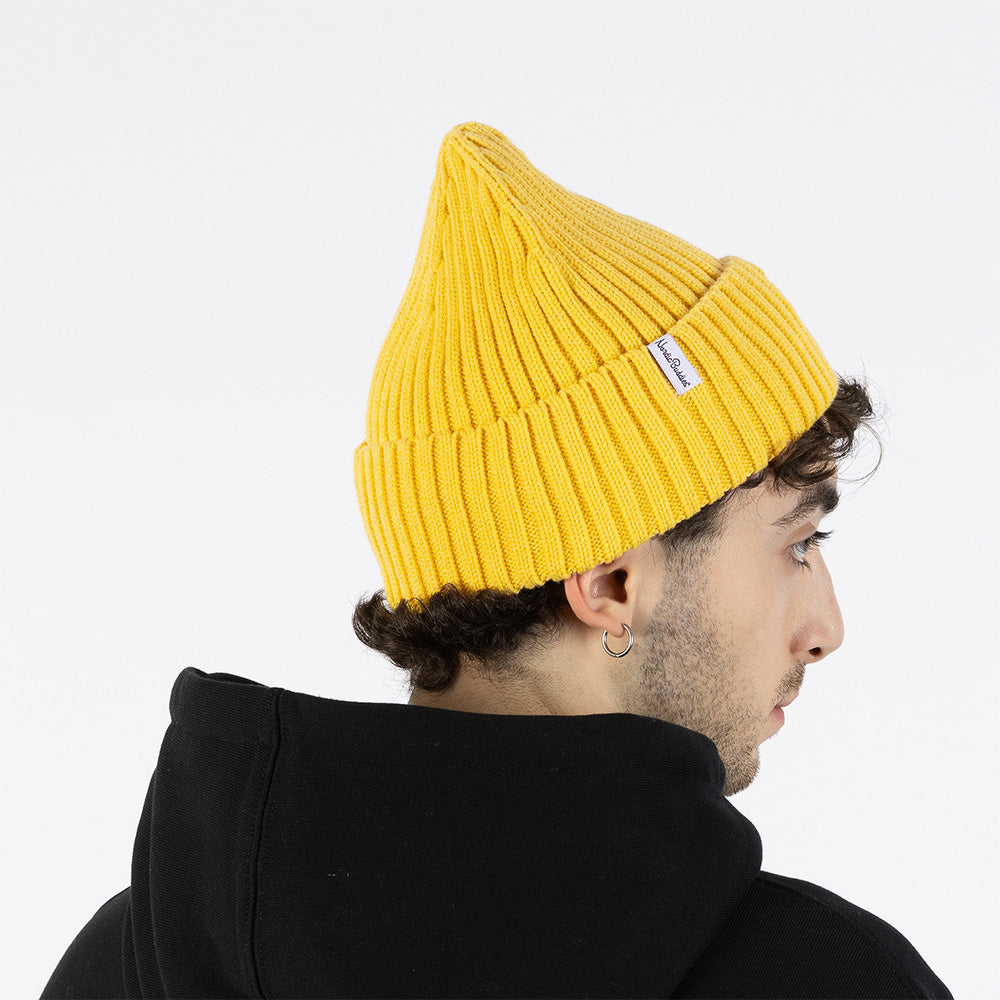 Stinky Embroidery Beanie Yellow - The Official Moomin Shop