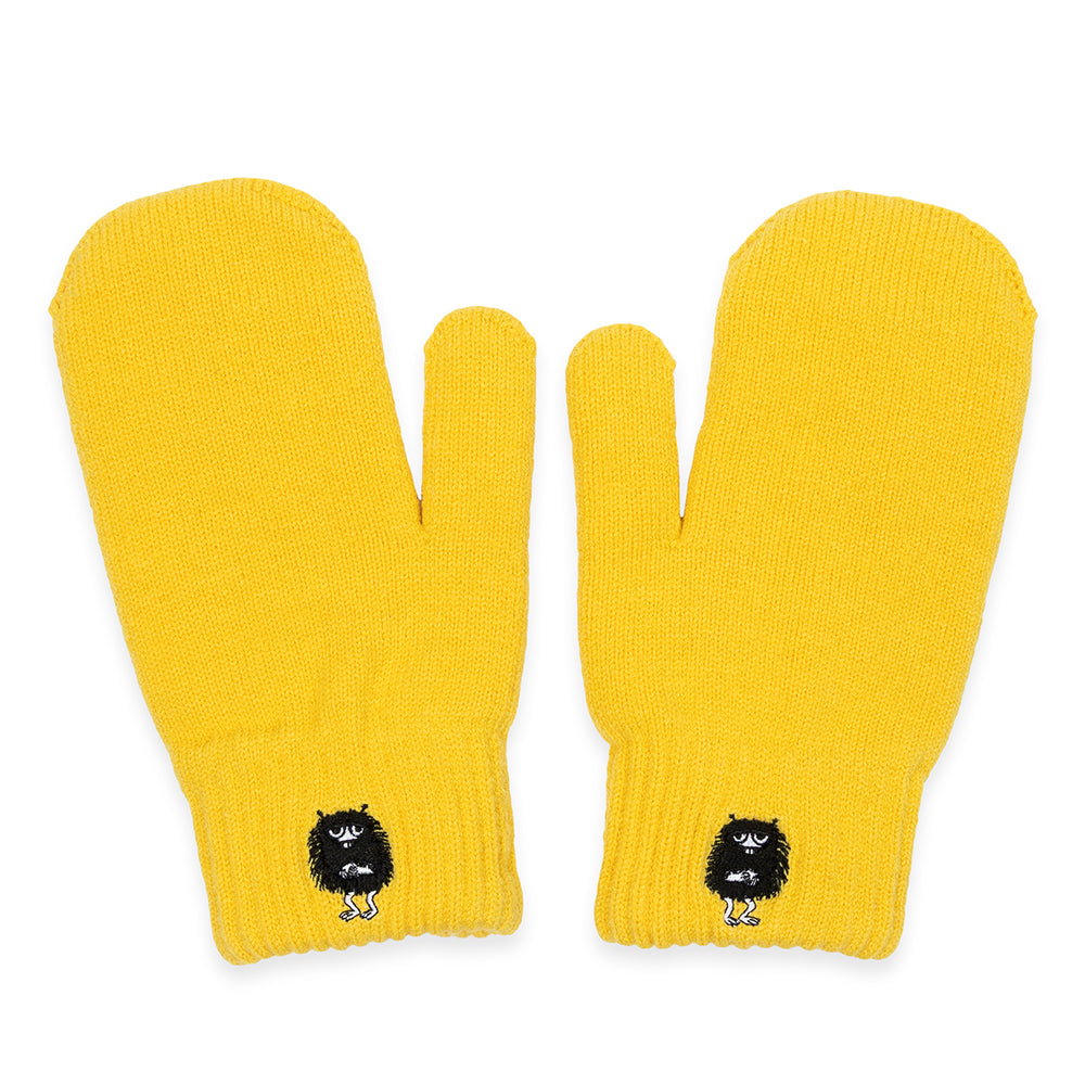 Stinky Adult Mittens Yellow - The Official Moomin Shop