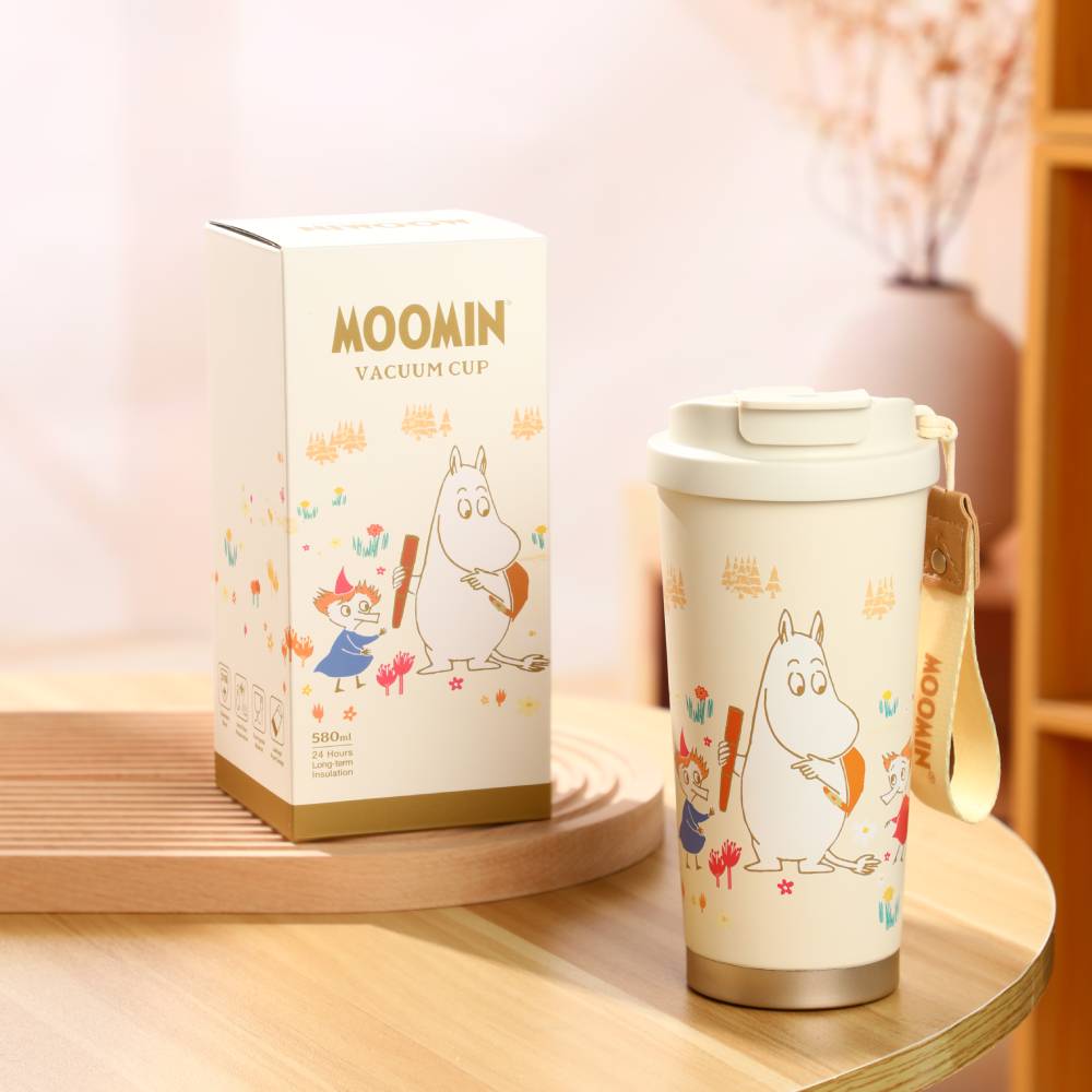Moomin Outing Take-away Vacuum Cup 580ml - The Official Moomin Shop