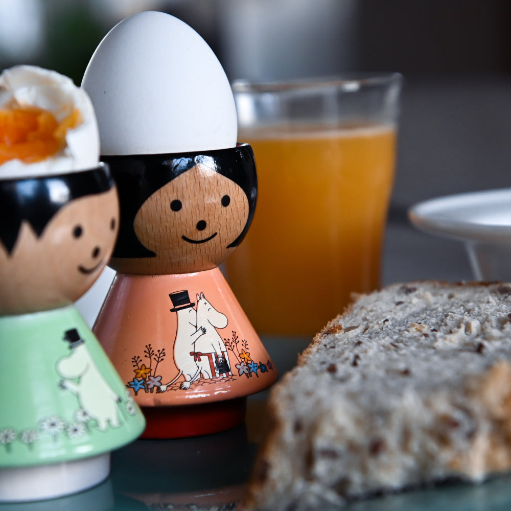 Moomin Bordfolk Egg Cup Partnership - Lucie Kaas - The Official Moomin Shop