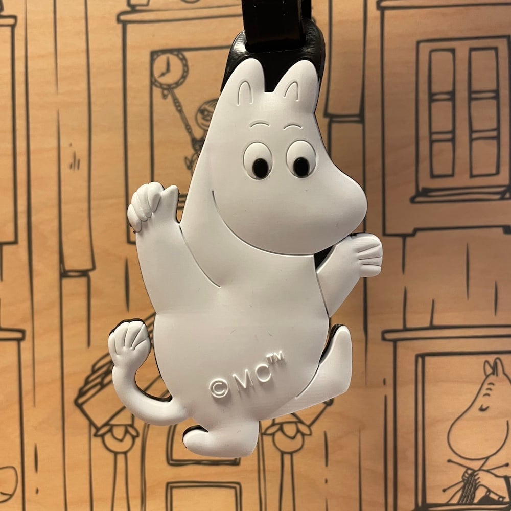 Moomintroll Luggage Tag - The Official Moomin Shop