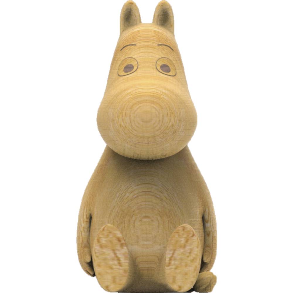 Moomintroll Wooden Figurine 10cm - The Official Moomin Shop