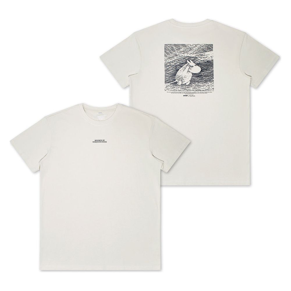 Moomintroll T-shirt Beige - Nordicbuddies - The Official Moomin Shop