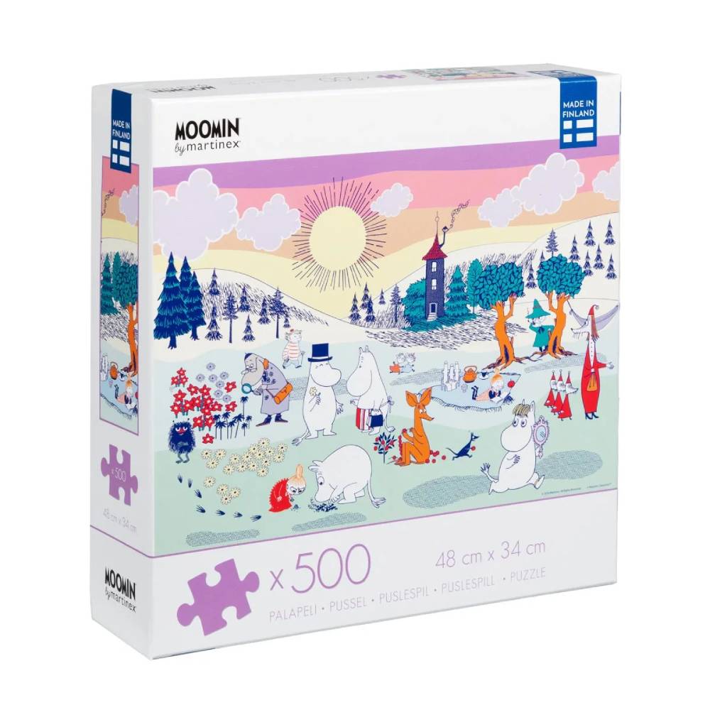 Moomin Day In The Moominvalley Puzzle 500pcs - The Official Moomin Shop