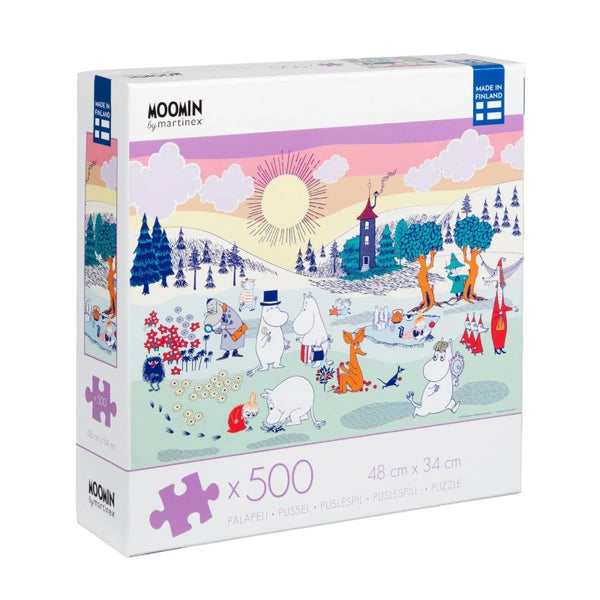 その他 moomin Moomin Day In The Moominvalley Puzzle 500pcs - The Official Moomin