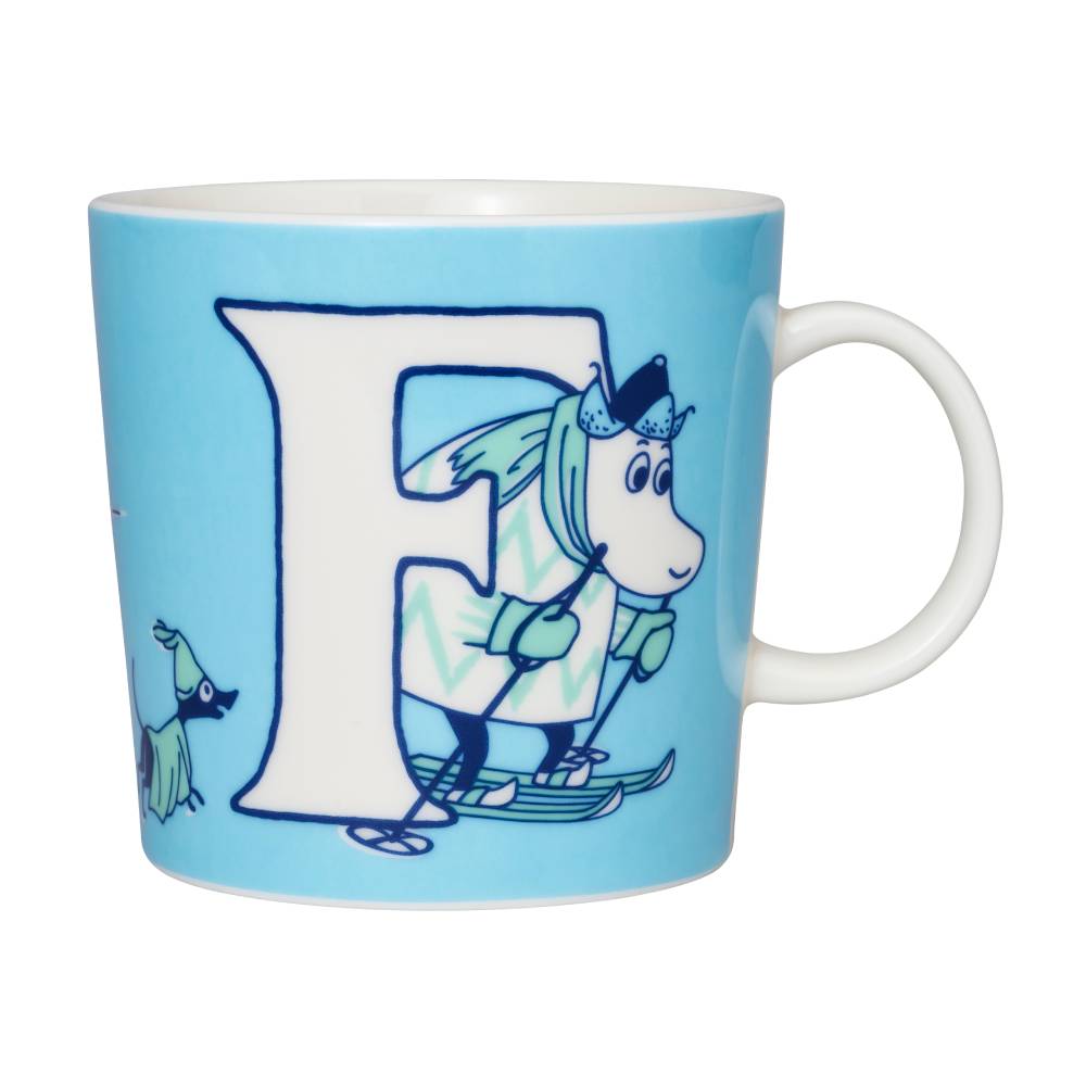 Moomin ABC Mug F 0,4L - The Official Moomin Shop