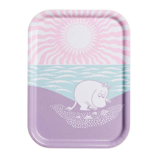 テーブル用品 MOOMIN tray plywood melamine processing Moomin Pond Tray 36x28cm - The Official Moomin Shop