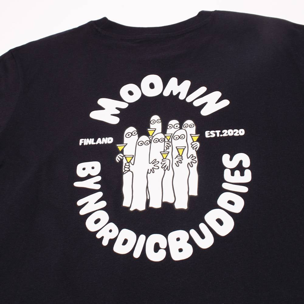 Hattifatteners T-shirt Black - Nordicbuddies - The Official Moomin Shop