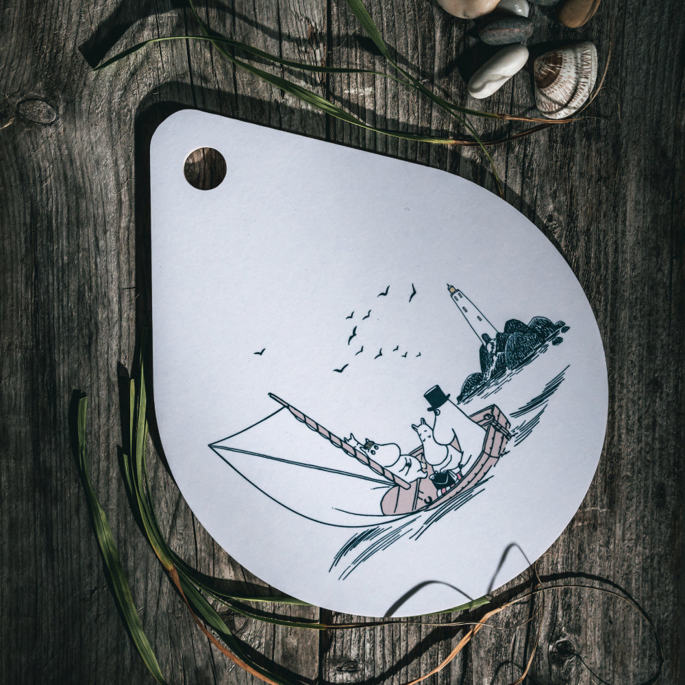 Moomin Sailors Cutting Board 21x27cm - The Official Moomin Shop