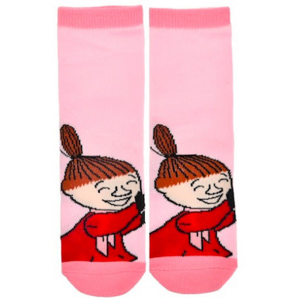 Little My Kids Socks Pink - Nordicbuddies - The Official Moomin Shop