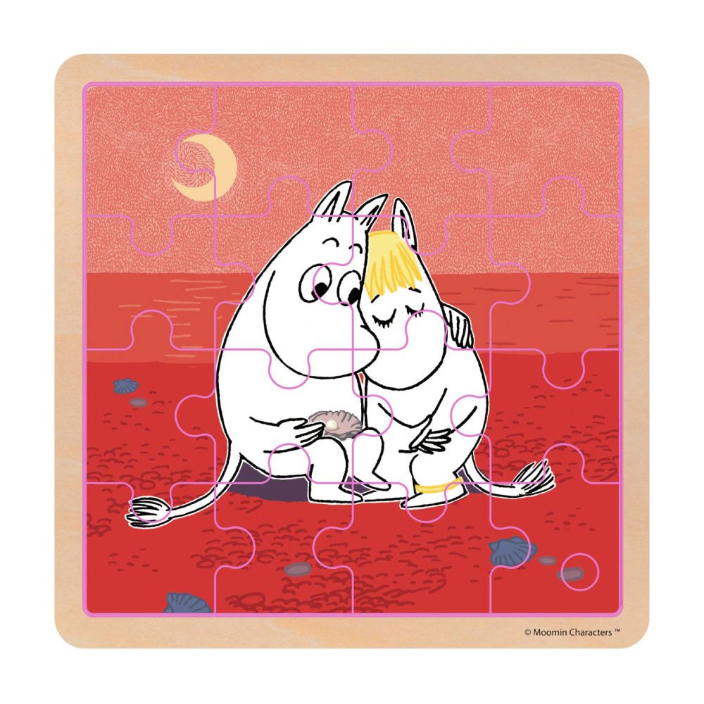 Moomin Caring Wooden Square Puzzle - Barbo Toys - The Official Moomin Shop