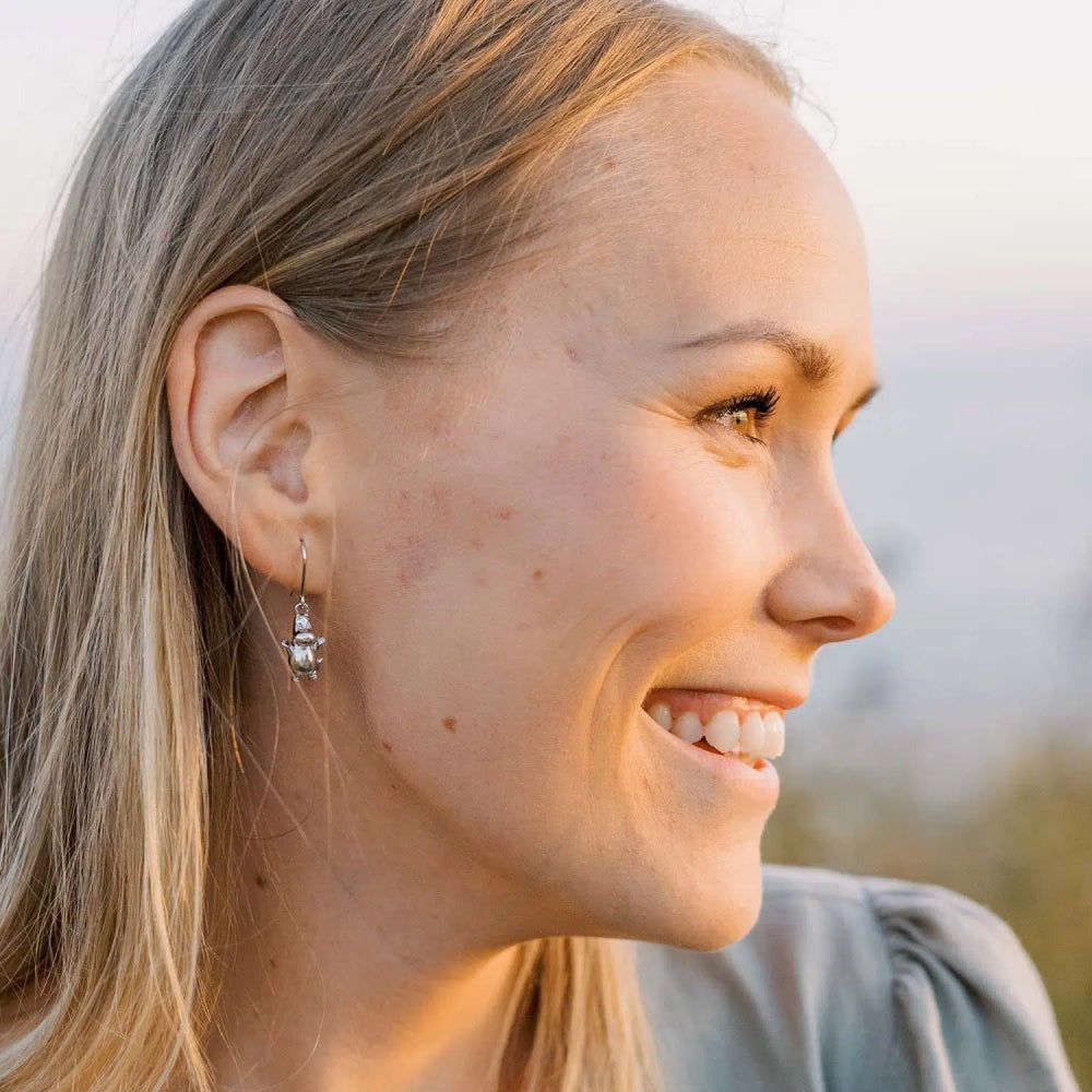 Moomintroll Sterling Silver Earrings - The Official Moomin Shop