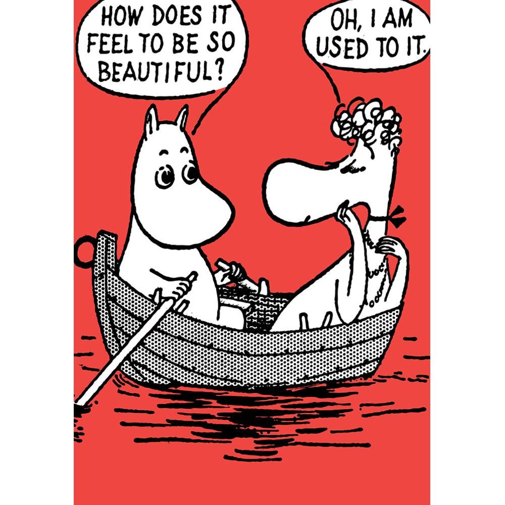 Moomin Rowing Greeting Card - Hype Cards - The Official Moomin Shop