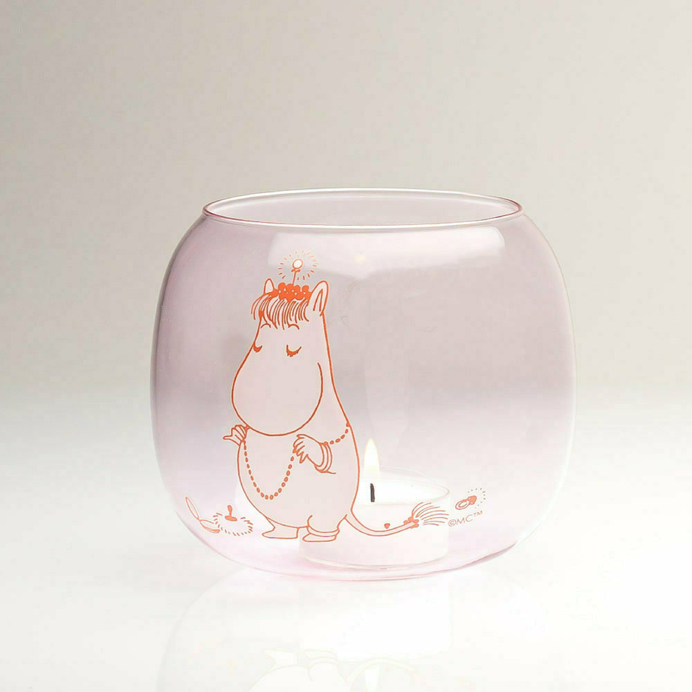 Snorkmaiden Candle Holder Pink - Muurla - The Official Moomin Shop