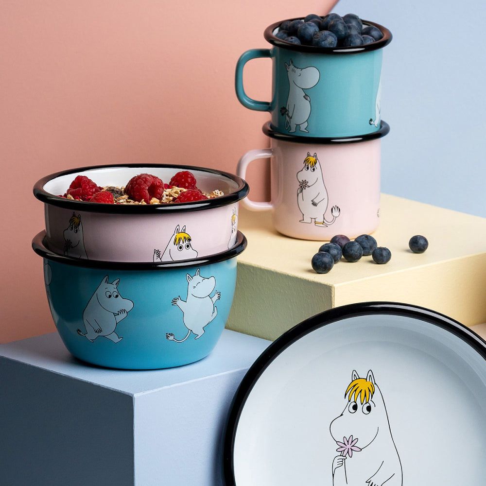 Moomintroll Bowl 6 dl Turquoise - Muurla - The Official Moomin Shop